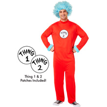 Load image into Gallery viewer, InSpirit Designs Adult Dr. Seuss Thing 1 & 2 Costume