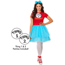 Load image into Gallery viewer, InSpirit Designs Adult Dr. Seuss Thing 1 & 2 Costume