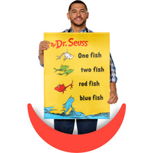 Load image into Gallery viewer, InSpirit Designs Adult Quik Change™ Dr. Seuss One Fish, Two Fish, Red Fish, Blue Fish Book Cover Costume