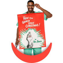 Load image into Gallery viewer, InSpirit Designs Adult Quik Change™ Dr. Seuss How The Grinch Stole Christmas Book Cover Costume