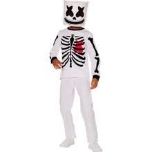 Load image into Gallery viewer, InSpirit Designs Youth Marshmello Mello Skeleton Costume