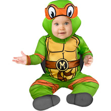 Load image into Gallery viewer, InSpirit Designs Infant Teenage Mutant Ninja Turtles Michelangelo Costume