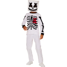 Load image into Gallery viewer, InSpirit Designs Kids Marshmello Mello Skeleton Costume
