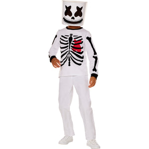 InSpirit Designs Kids Marshmello Mello Skeleton Costume