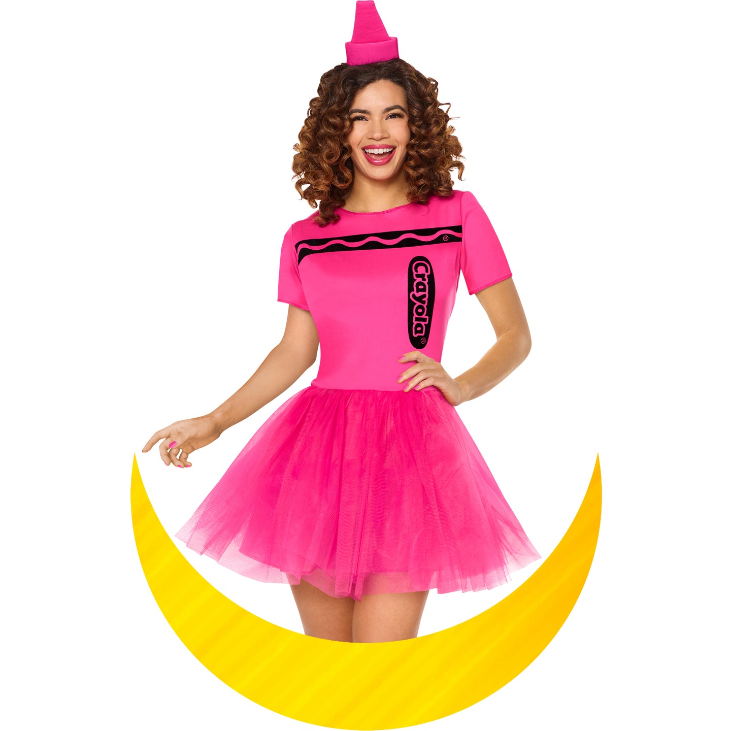 InSpirit Designs Adult Pink Crayon Costume
