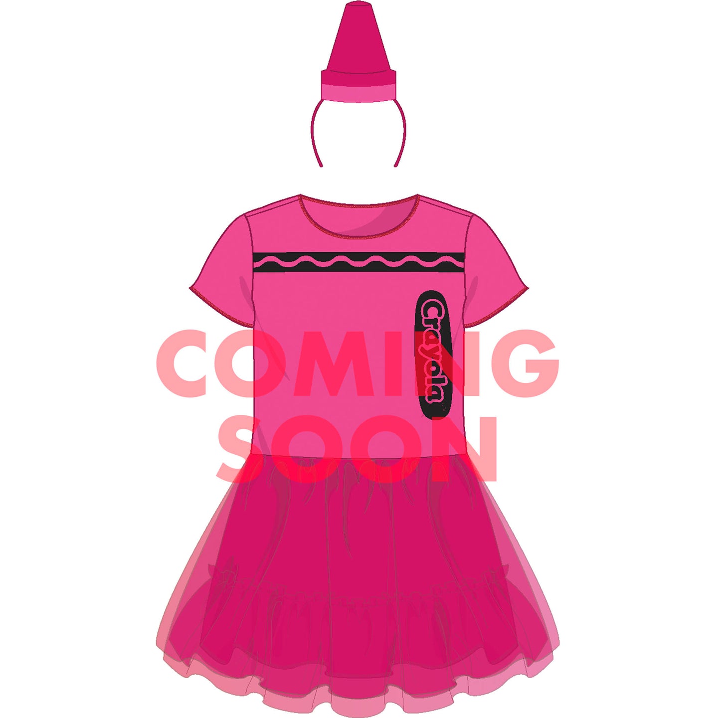 InSpirit Designs Child Pink Crayon Costume
