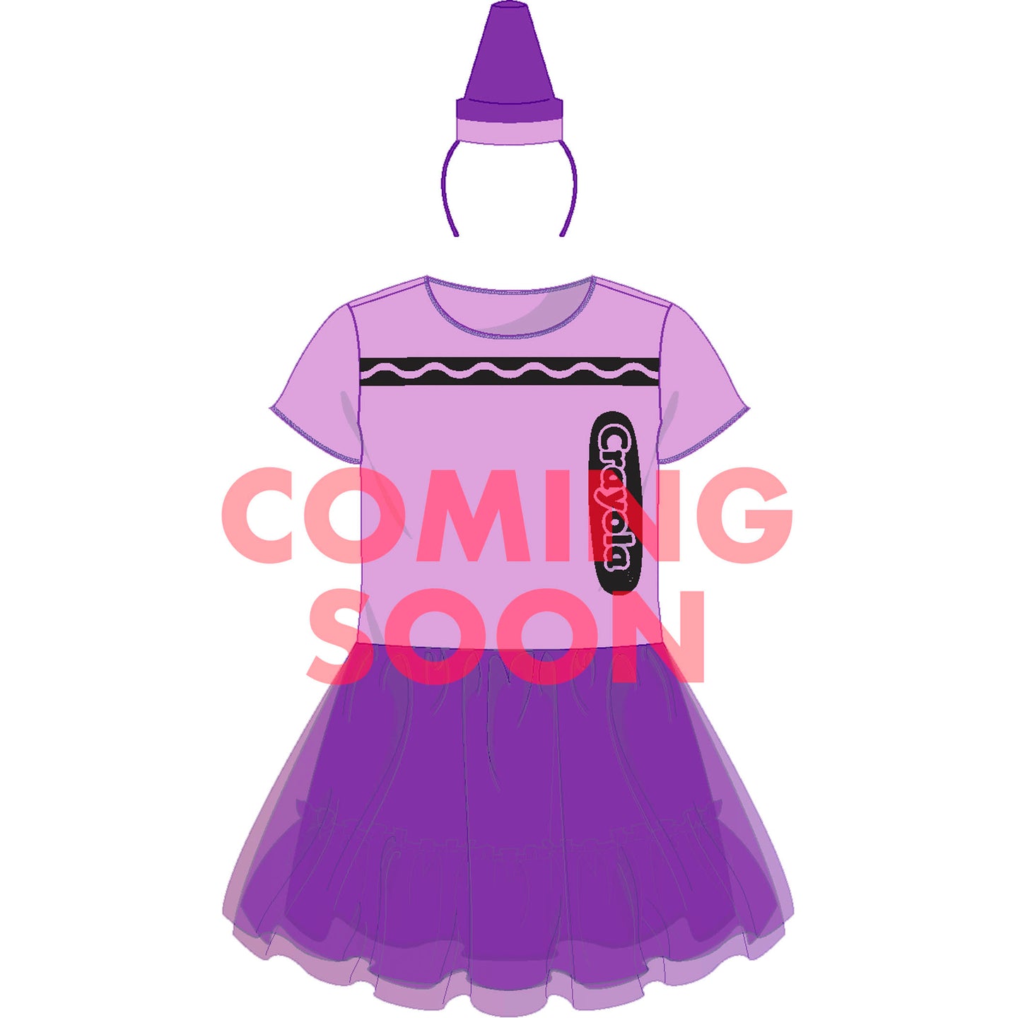 InSpirit Designs Toddler Purple Crayon Costume