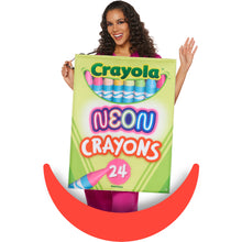 Load image into Gallery viewer, InSpirit Designs Adult QU!K CHANGE Neon Crayola Box Costume
