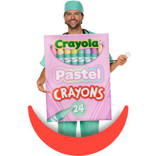 Load image into Gallery viewer, InSpirit Designs Adult QU!K CHANGE Pastel Crayola Box Costume
