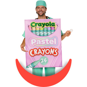 InSpirit Designs Adult QU!K CHANGE Pastel Crayola Box Costume