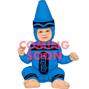 InSpirit Designs Infant Blue Crayon Costume