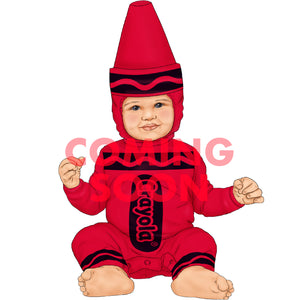 InSpirit Designs Infant Red Crayon Costume