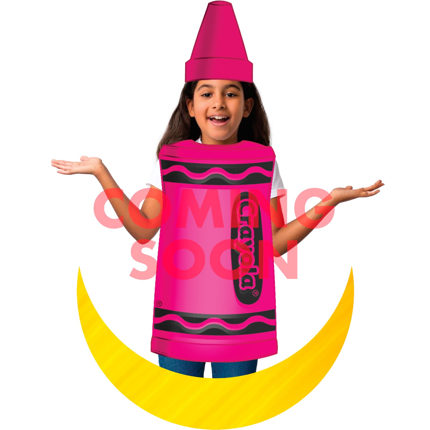 InSpirit Designs Child Pink Crayon Costume