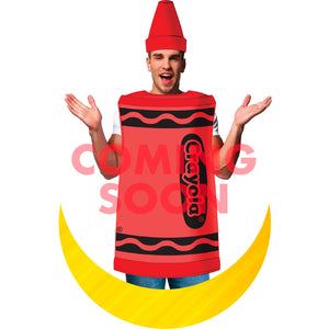 InSpirit Designs Adult Red Crayon Costume