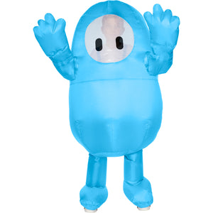 InSpirit Designs Youth Fall Guys Blue Inflatable Costume