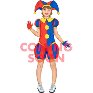 Inspirit Designs Child The Amazing Digital Circus Pomni Costume