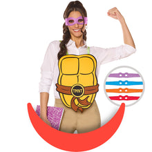 Load image into Gallery viewer, InSpirit Designs Adult QU!K CHANGE 4-in-1 Teenage Mutant Ninja Turtle Shell and Eye Mask Accessory Kit
