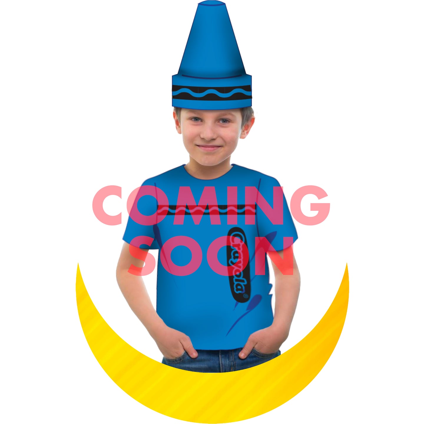 InSpirit Designs Child Blue Crayon Costume Kit