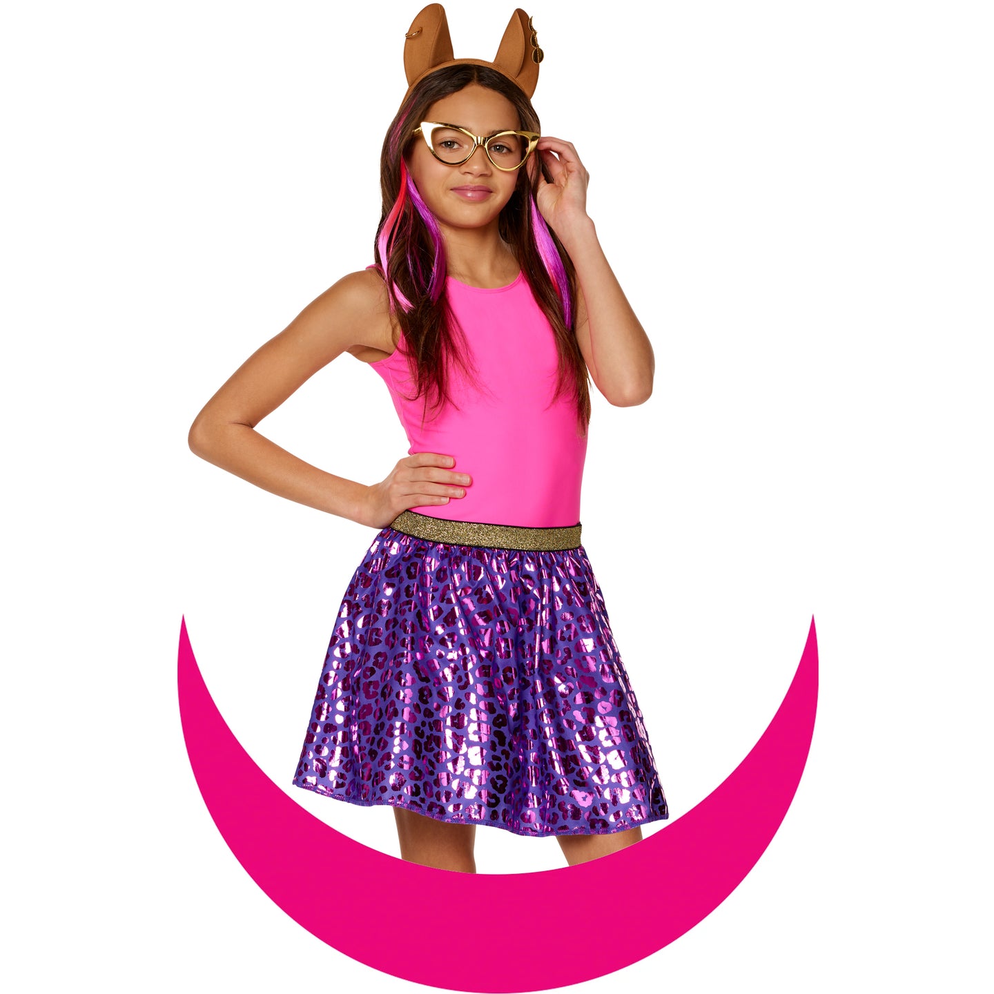 InSpirit Designs Youth Monster High Clawdeen Wolf Costume Kit