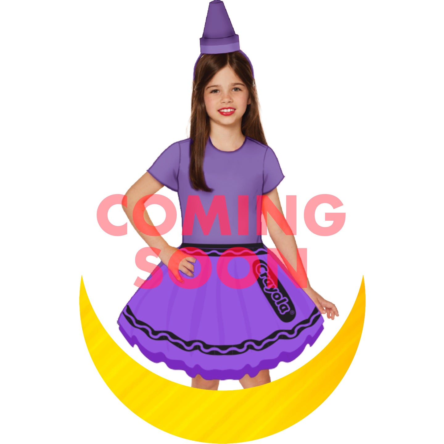 InSpirit Designs Child Purple Crayon Tutu Costume Kit