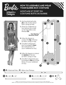 InSpirit Designs Adult Barbie Box Costume