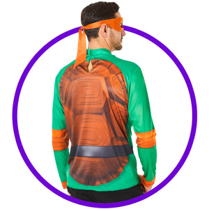 InSpirit Designs Adult Teenage Mutant Ninja Turtles Mutant Mayhem Mikey Easy Wear Kit