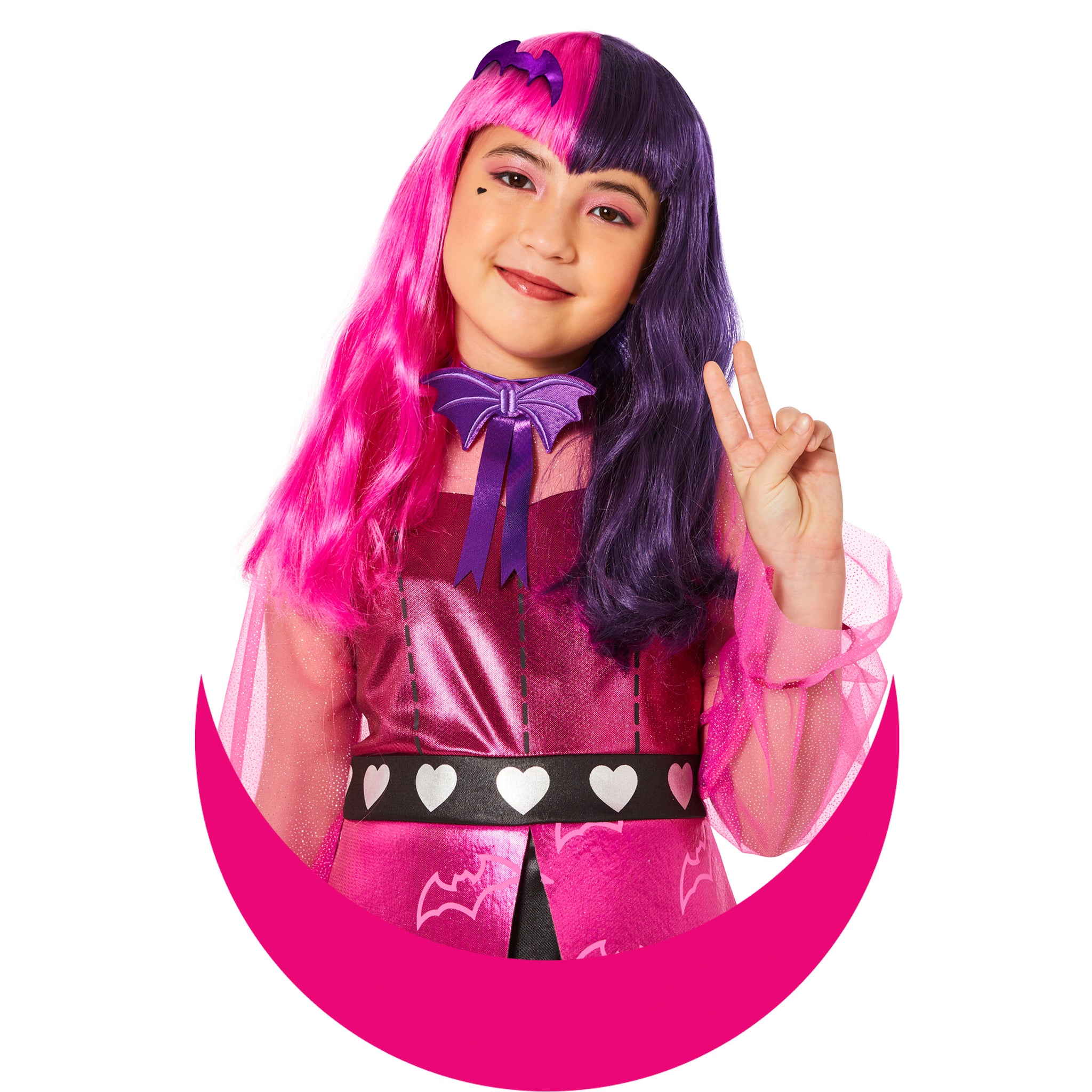 InSpirit Designs Child Monster High Draculaura Wig